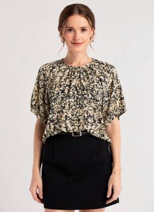 Blouse noir GARCIA femme