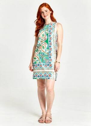 Robe courte blanc MANGO femme