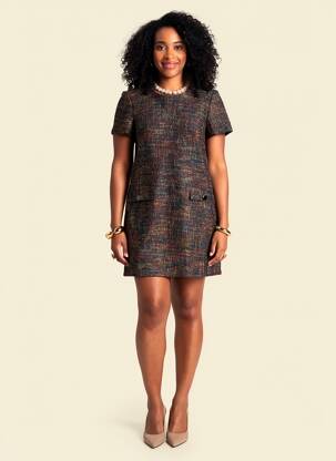 Robe courte noir MOLLY BRACKEN femme