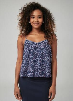 Blouse bleu LE TEMPS DES CERISES femme