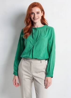 Chemisier vert STREET ONE femme
