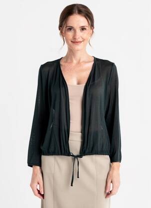 Gilet manches longues vert STREET ONE femme