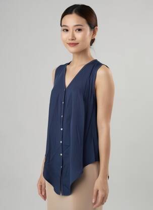 Blouse bleu MEXX femme