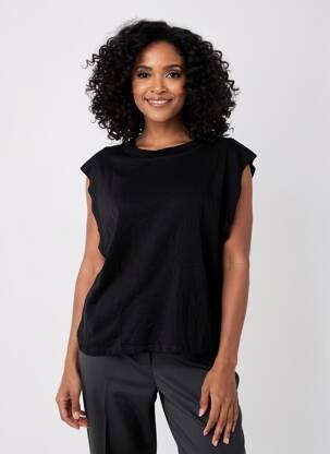 Pull noir STREET ONE femme