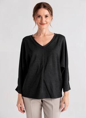 Pull gris STREET ONE femme