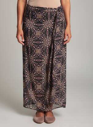 Jupe longue gris MOLLY BRACKEN femme