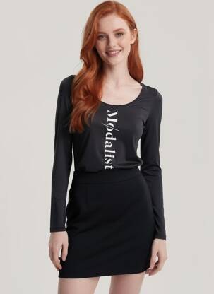 T-shirt noir MODALIST femme
