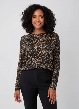 Top noir ZABAIONE femme