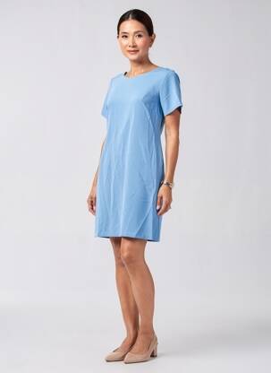 Robe courte bleu MOLLY BRACKEN femme