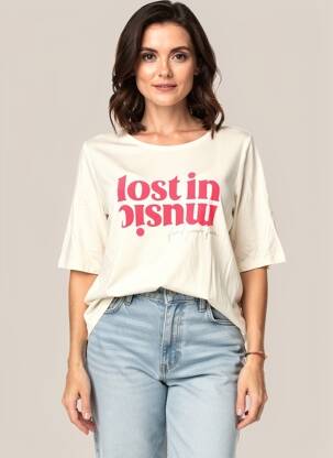 T-shirt blanc STREET ONE femme