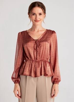Blouse orange MOLLY BRACKEN femme