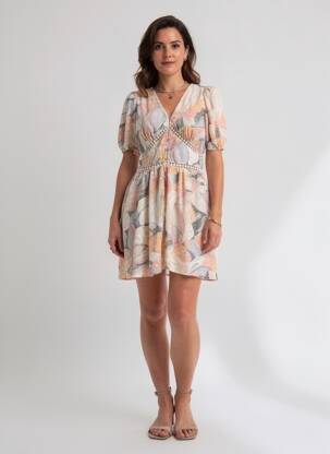 Robe courte rose MOLLY BRACKEN femme