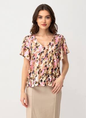 Chemisier beige VERO MODA femme