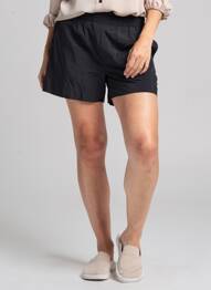 Short noir ASTRID BLACK LABEL femme