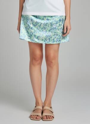 Mini-jupe vert JACQUELINE DE YONG femme