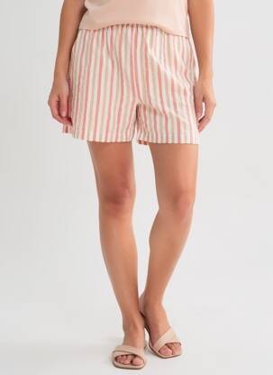 Short rose PIECES femme