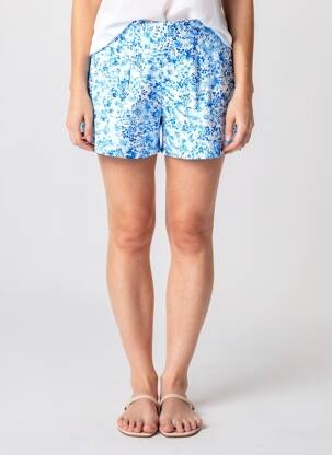 Short bleu MANGO femme