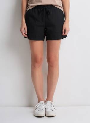 Short noir JACQUELINE DE YONG femme