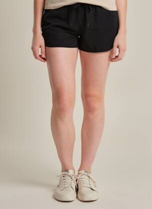 Short taille haute taille haute noir VILA femme