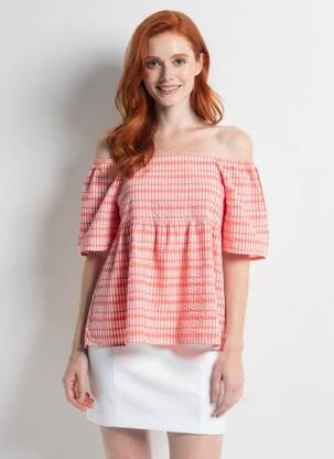 Top rouge VERO MODA femme