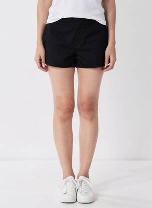 Short noir MANGO femme