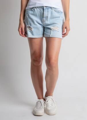 Short bleu NOISY MAY femme