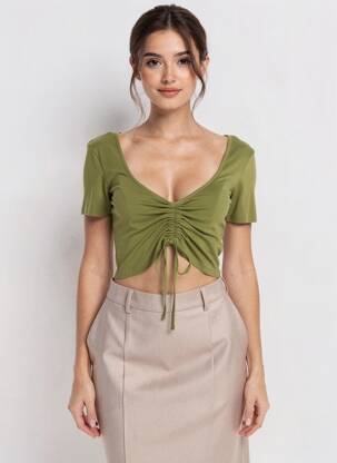 Top vert ONLY femme