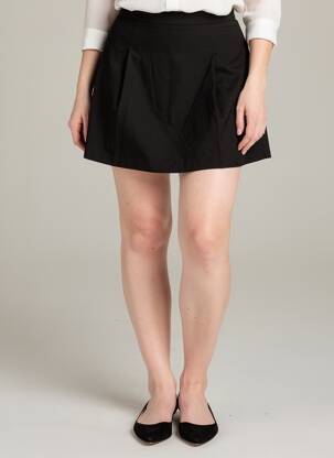 Jupe courte noir ASTRID BLACK LABEL femme