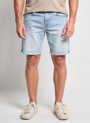 Short coupe droite bleu ONLY&SONS homme