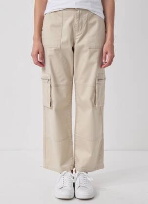Pantalon cargo beige ONLY femme
