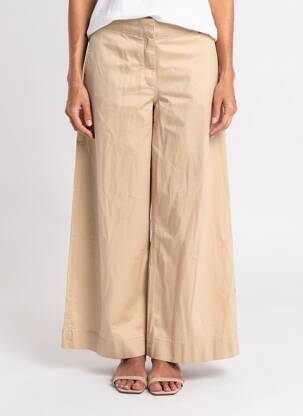 Pantalon large beige LE FABULEUX MARCEL DE BRUXELLES femme