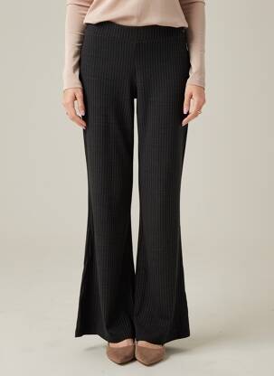 Pantalon flare coupe évasée noir ONLY femme