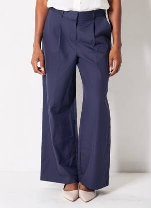 Pantalon large taille normale taille normale bleu VERO MODA femme