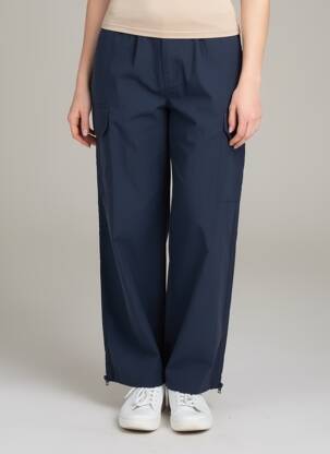 Pantalon cargo bleu LE FABULEUX MARCEL DE BRUXELLES femme