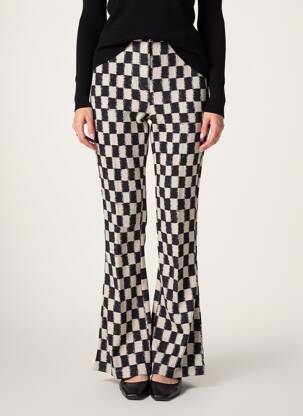 Pantalon flare blanc DAISY STREET femme