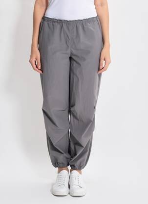Pantalon droit taille normale taille normale gris ONLY femme