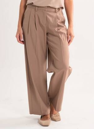 Pantalon droit beige ONLY femme