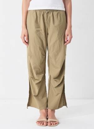 Pantalon large gris JACQUELINE DE YONG femme