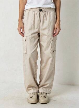 Pantalon cargo coupe droite gris ONLY femme