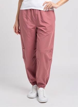 Pantalon large rose NEON & NYLON femme