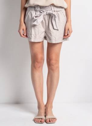 Short taille normale taille normale beige ONLY femme