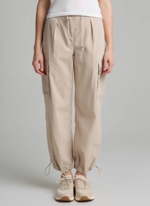Pantalon cargo beige TALLY WEIJL femme