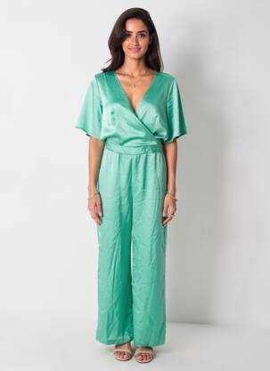 Combi-pantalon vert VERO MODA femme