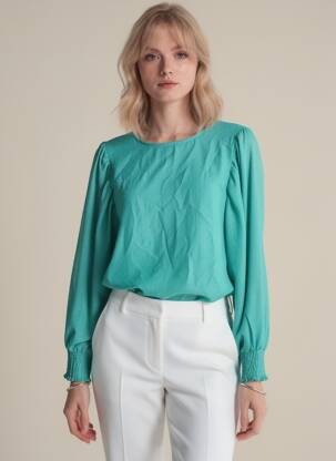 Chemisier vert VILA femme