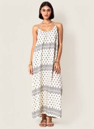 Robe longue blanc VILA femme