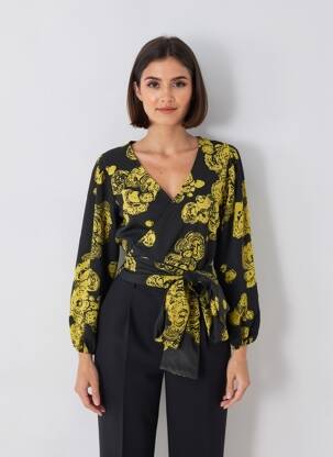 Blouse noir ASTRID BLACK LABEL femme