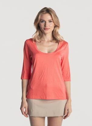 T-shirt rouge ASTRID BLACK LABEL femme