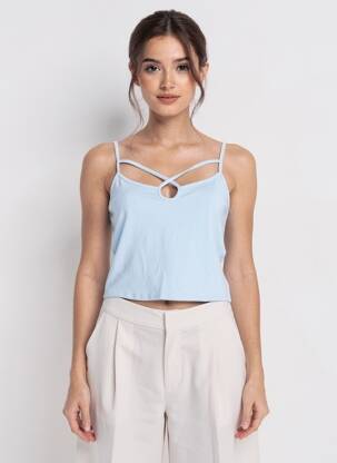 Débardeur bleu TALLY WEIJL femme