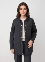 Imperméable noir VILA femme