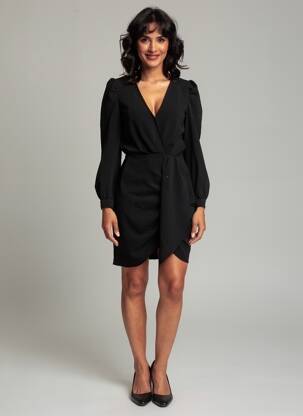 Robe courte noir MORGAN femme